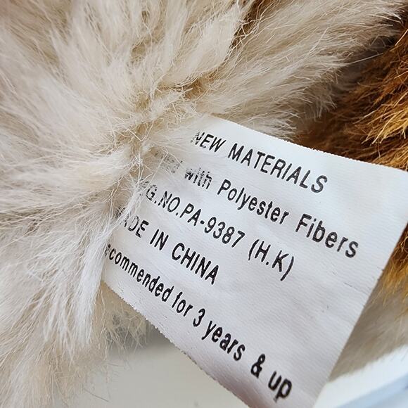 Folkmanis St. Bernard Plush Hand Puppet 18" Floppy Realistic Stuffed Animal Toy - Picture 8 of 12